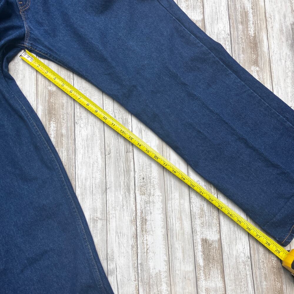 VTG Levi’s 517 Denim Jeans 46x30 (act 44x29) 80s Orange Tab USA‎ Made Straight - Picture 7 of 15